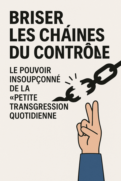 Briser les Chaînes du Contrôle : Le Pouvoir Insoupçonné de la "Petite Transgression Quotidienne"