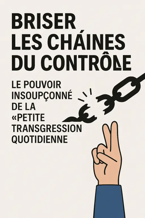 Briser les Chaînes du Contrôle : Le Pouvoir Insoupçonné de la "Petite Transgression Quotidienne"